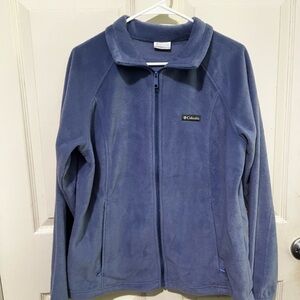 Columbia Soft lavender Zip-Up Fleece